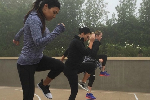 Kourtney Kardashian: Σε πυρετώδεις fitness ρυθμούς
