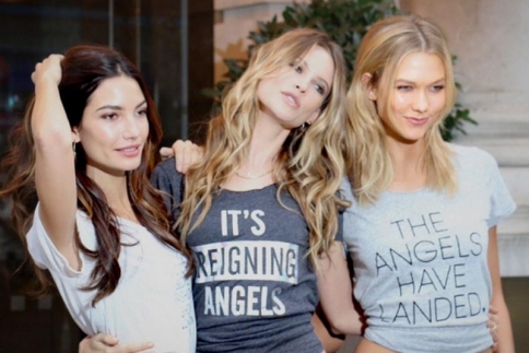 Άγγελοι στο Λονδίνο! Έφτασαν τα super models της Victoria’s Secret 