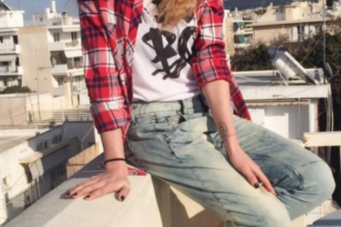 Street style : H Αθηνά Οικονομάκου με boho-chic look που πρέπει να αντιγράψεις