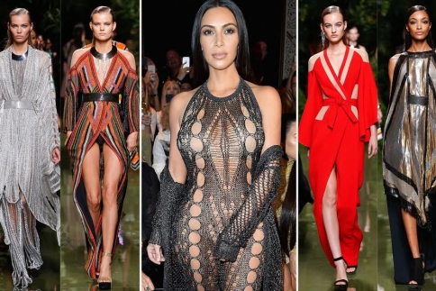 PFW: Balmain χωρίς Kardashian δεν γίνεται!