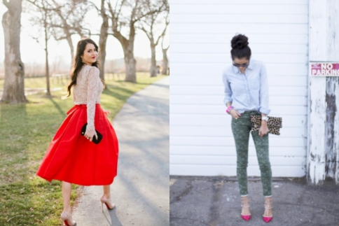 Pink Peonies: Το κορίτσι της διπλανής πόρτας σε street style ιστορίες