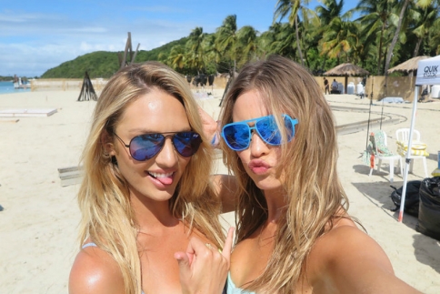 Candice Swanepoel- Behati Prinsloo: Η προετοιμασία τους για το show της Victoria’s Secret