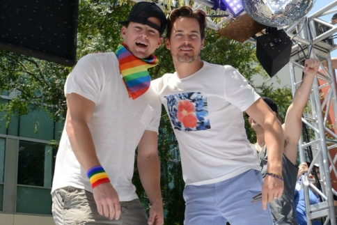 Gay Pride: Άλλοι είδαν τον Channing Tatum και άλλοι τη Ζωή Κωνστανοπούλου