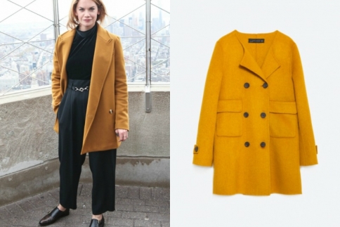 Street style : H Ruth Wilson δοκιμάζει το ανδρόγυνο στιλ με ένα twist