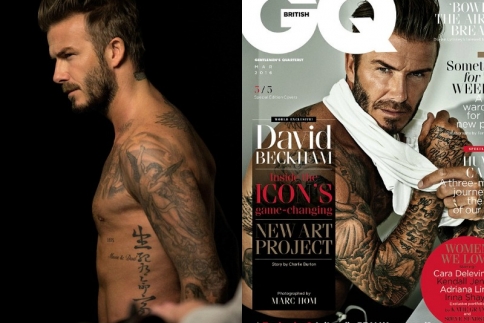 David Beckham μας αρέσεις πολύ! Πέντε εξώφυλλα και είναι όλα... κόλαση!