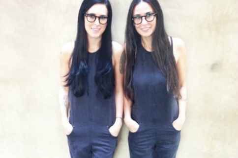 Demi Moore: Η ομοιότητα με την κόρη της είναι απίστευτη