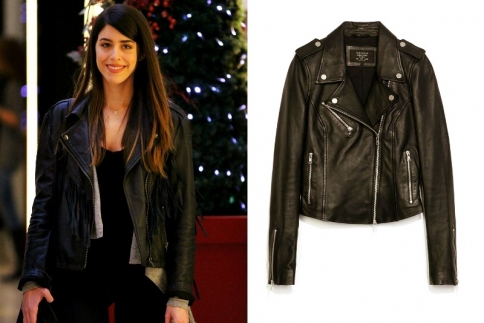 Κάνε δώρο στον εαυτό σου ένα biker jacket όπως η Demy