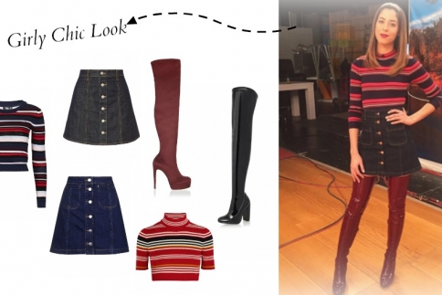 Copy the look : To girly-chic look της Demy θα είναι η επόμενη στιλιστική σου επιλογή