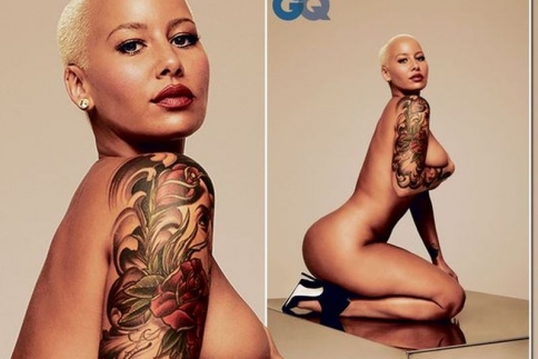 Amber Rose : Γυμνή στο GQ