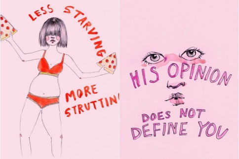 Feminism: Όλα τα γυναικεία στερεότυπα σε μερικά ροζ έργα τέχνης 