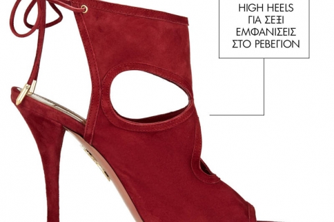 High heels για σέξι εμφανίσεις στο ρεβεγιόν