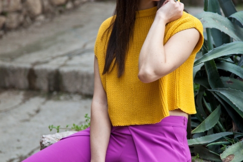 Το street style της εβδομάδας : Το απόλυτο color blocking look της άνοιξης