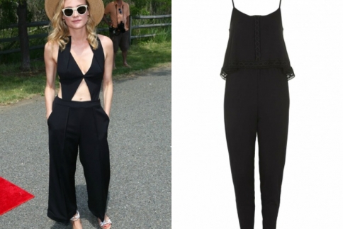 Μαύρη ολόσωμη φόρμα : H Diane Kruger την δοκιμάζει και κερδίζει τις εντυπώσεις