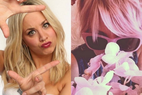 Kaley Cuoco: Η Penny του Big Bang Theory έβαψε τα μαλλιά της ροζ κι έγινε αγνώριστη