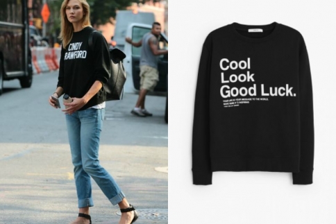 Karlie Kloss : Τo casual φθινοπωρικό look που θα φορέσουμε όλες