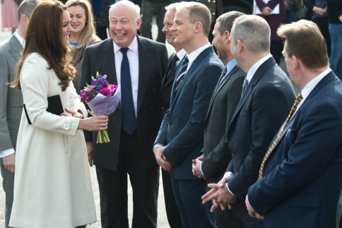 Kate Middleton: Η Δούκισσα στα γυρίσματα της σειράς Downton Abbey