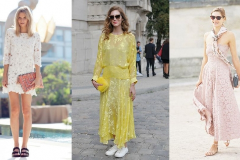 Lace dress : H δαντέλα το καλοκαίρι είναι για τα cool κορίτσια (ρεπορτάζ αγοράς)