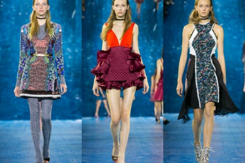 London Fashion Week : H συλλογή της Mary Katrantzou άνοιξη/καλοκαίρι 2016 είναι folklore και λαμπερή