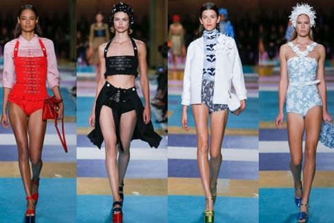 Ο Miu Miu, κλείνει  το PFW με pin up αέρα!
