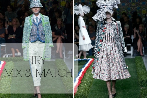 Μου αρέσει πολύ η τάση του mix& match αλλά δεν ξέρω πώς να συνδυάσω τα διαφορετικά prints, ώστε το αποτέλεσμα να μην δείχνει υπερβολικό. Τι με συβουλεύεις; - Κεντρική Εικόνα