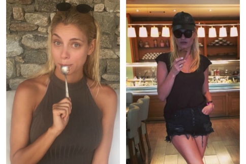 Η Σκορδά και άλλοι celebrity ξέρουν να γοητεύουν με το παγωτό (bonus: Το βίντεο της Μενεγάκη)