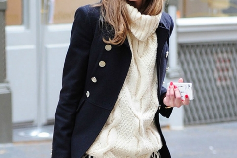 Σικάτη και ζεστή με ζιβάγκο όπως η Olivia Palermo