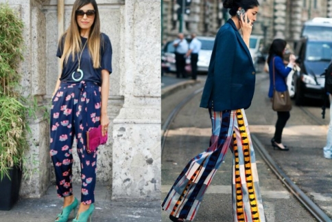 Trend alert : Τα παντελόνια με print είναι hot (ρεπορτάζ αγοράς)