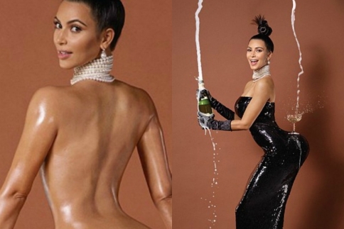 Η Κim Kardashian για να εμψυχωθεί... γδύθηκε!