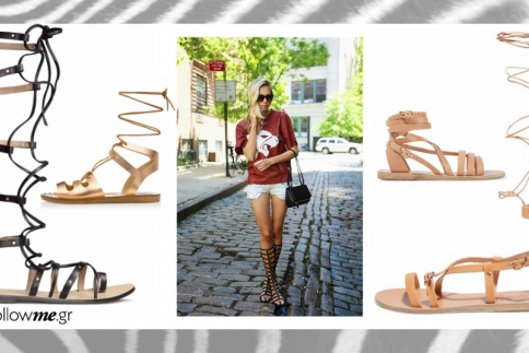 Μόδα Άνοιξη-Καλοκαίρι 2016 : Gladiator sandals, το must have σου για φέτος το καλοκαίρι