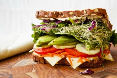Super tasty sandwich με φιλέτο ψαριού