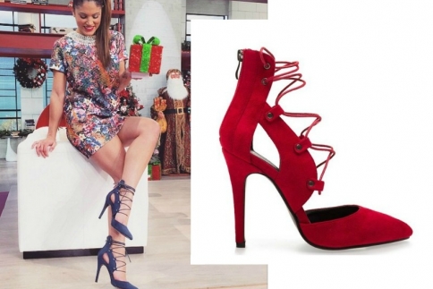 Σήμερα φοράμε σέξι heels όπως η Μαίρη Συνατσάκη
