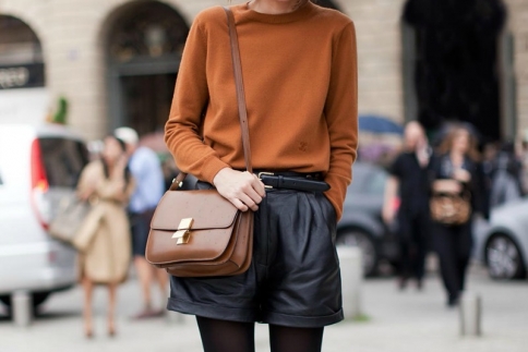 DIY : Φτιάξε μόνη σου το πιο stylish δερμάτινο σορτς για τον χειμώνα