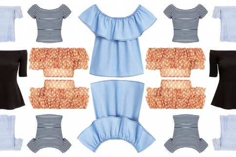 Off – shoulder  top : Tι είναι και πως θα τα φορέσεις