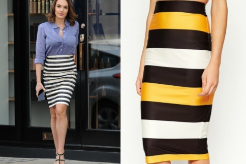 Φόρεσε τη ριγέ στενή σου φούστα όπως η Tamara Ecclestone