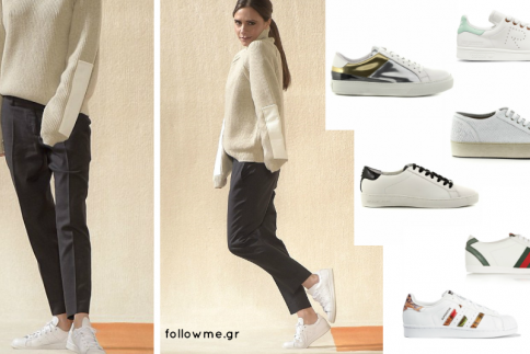 Sneakers 2016 : Victoria Beckham, μας έδωσες ιδέα με τα sneakers σου: 18 σχέδια που θα φορέσουμε την άνοιξη