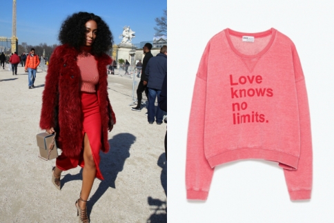 Red Alert: Η Solange Knowles ντύνεται στα κόκκινα