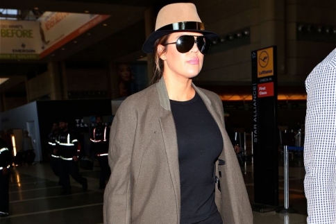 H hipster εμφάνιση της Khloe Kardashian