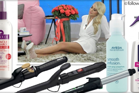 Όλα τα ψαλίδια που θα σου δώσουν τα κυματιστά μαλλιά της Κωνσταντίνας Σπυροπούλου