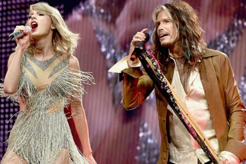 Αυτό θα ήθελα να το δω και εγώ! Η Taylor Swift μαζί με τον Steven Tyler μαζί στη σκηνή!