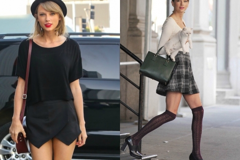 H Taylor Swift έφερε την επιστροφή της... μίνι φούστας