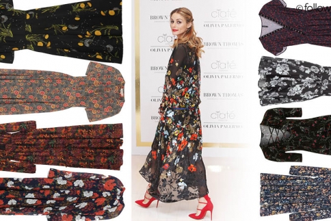 Trend alert : To floral φόρεμα τον χειμώνα είναι hot (υπέροχο ρεπορτάζ αγοράς)