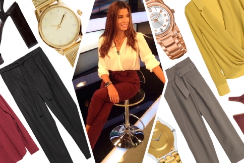 Πόπη Τσαπανίδου : Προτείνει το ιδανικό office look
