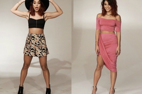 Η Vanessa Hudgens δείχνει τις καμπύλες της στην νέα καμπάνια ρούχων