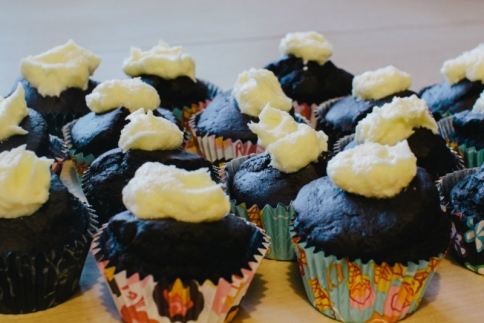 Vegan cup cakes σοκολάτας! Ό,τι πρέπει για το χειμώνα