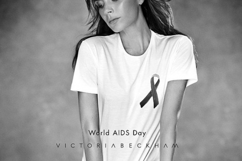 H Victoria Beckham στη μάχη κατά του AIDS