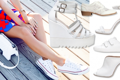 White shoes : Το πιο hot trend που πρέπει να ακολουθήσεις