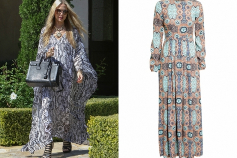 Η Rachel Zoe και το αέρινο μάξι φόρεμά της