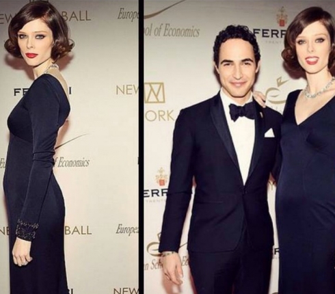 Τα μαλλιά της Coco Rocha στο New York Ball τα επιμελήθηκε Έλληνας!