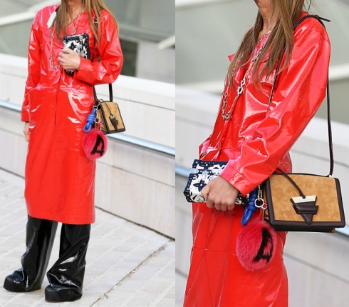 Hot or Not : Ποια fashionista εμφανίστηκε με total δερμάτινο look στην εβδομάδα μόδας στο Παρίσι;