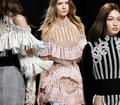 PFW : Η Gigi Hadid και η Kendall Jenner έλαμψαν και πάλι στο catwalk του οίκου Balmain